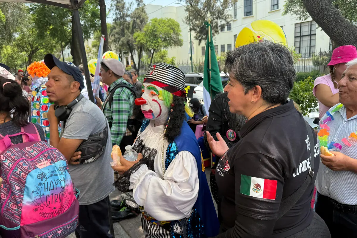 Peregrinación de payasos a la Basílica de Guadalupe 2025, Foto: Ramón Ramírez