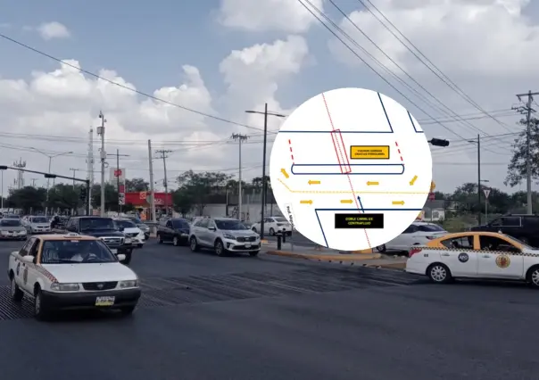 Cierre parcial en avenida Raúl Salinas genera ajustes viales en Escobedo