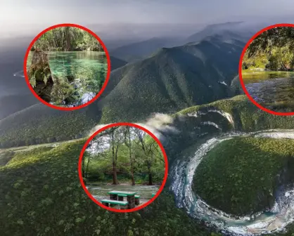 Estos ríos nacen en la sierra madre oriental y son mágicos  lugares recreativos en Tamaulipas