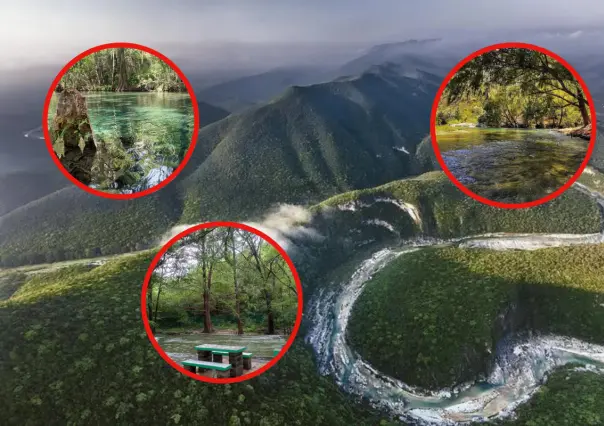 Estos ríos nacen en la sierra madre oriental y son mágicos  lugares recreativos en Tamaulipas