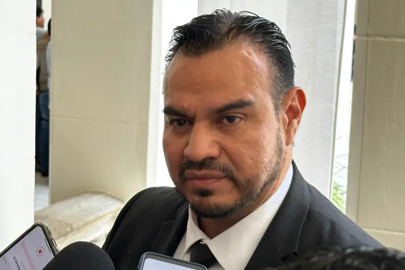 Willy Zúñiga, secretario ejecutivo del Sistema Estatal de Seguridad Pública y vocero de Seguridad en Tamaulipas. Foto: Victoria Jiménez