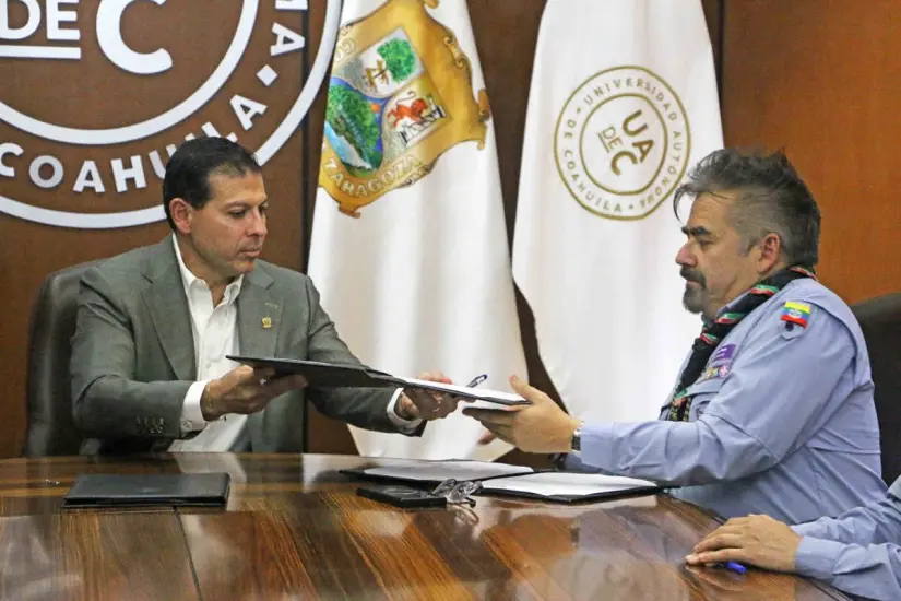 Se unen UAdeC en Scouts por la formación juvenil / Foto: UAdeC