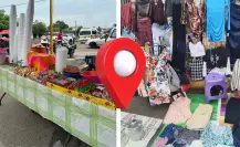 El tianguis que de lunes a miércoles se instala en una popular colonia de Durango