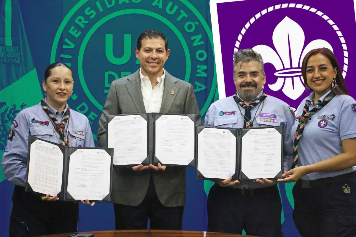 UAdeC y Scouts se unen por la formación juvenil en Coahuila / Foto: UAdeC | Scouts | Canva