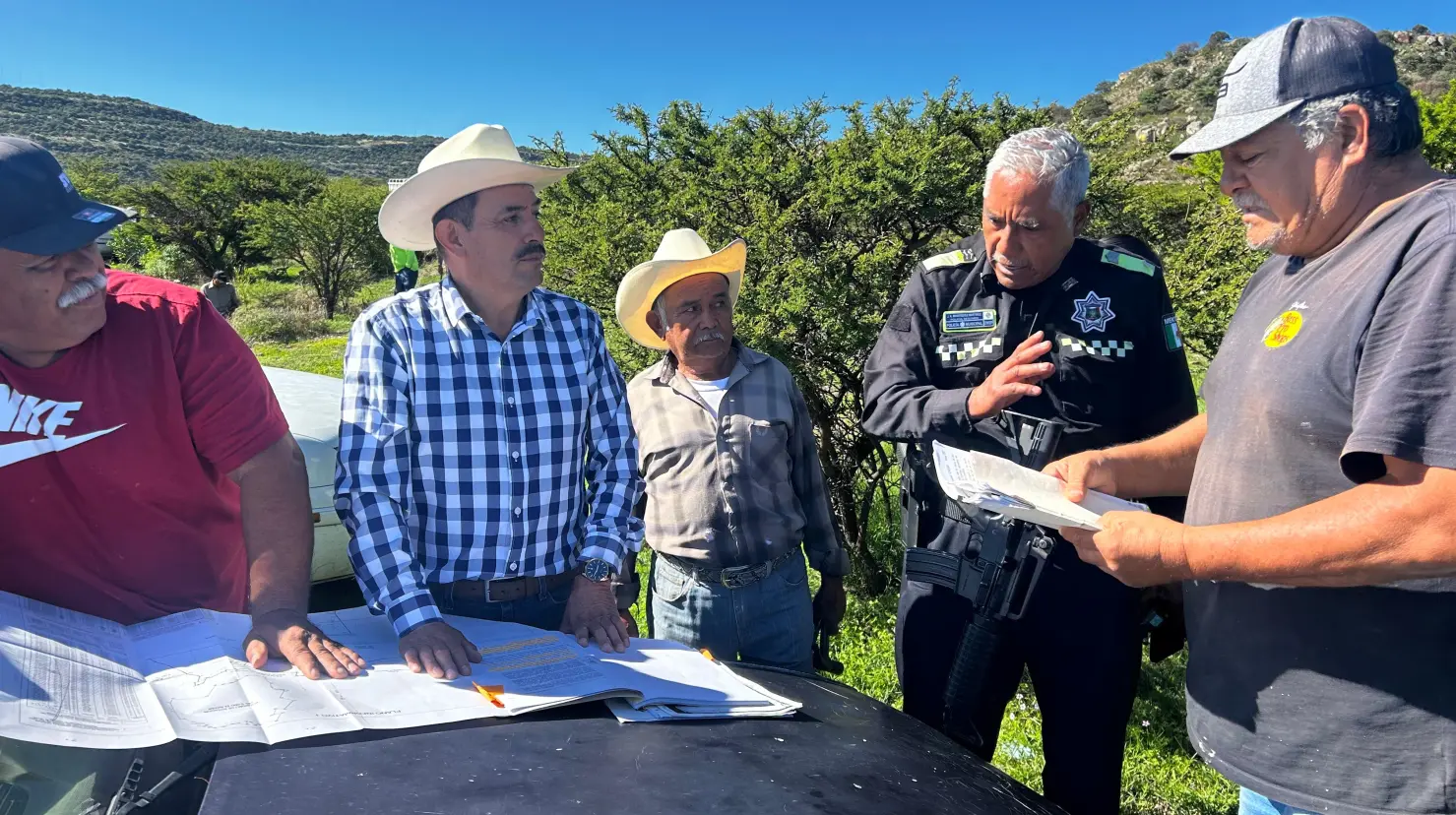 Habitantes de San José de la Vinata y el Nayar tienen disputas por un terreno. Foto: Alejandro Ávila.