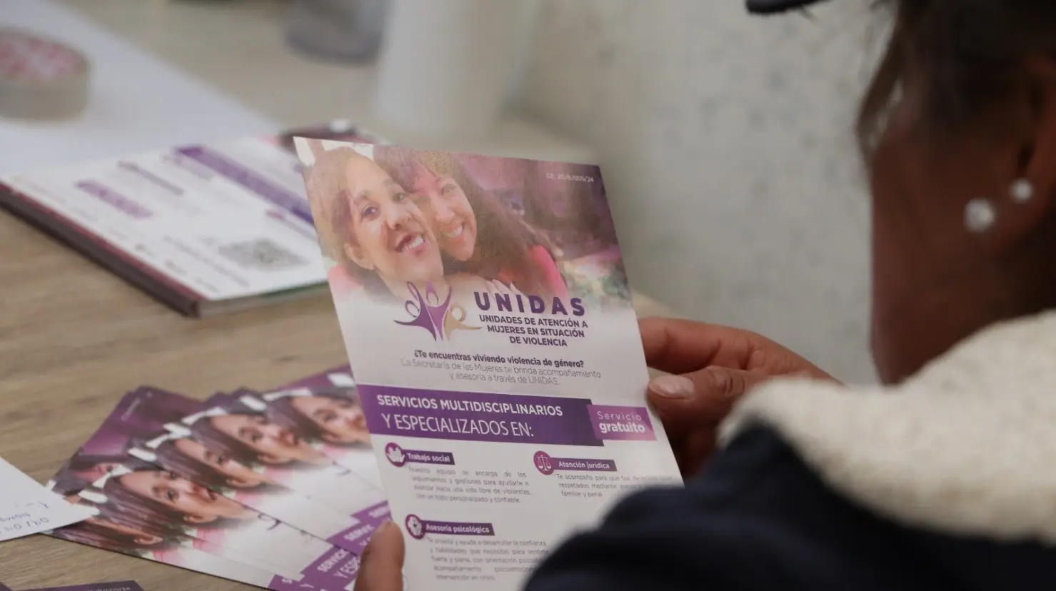 El programa “Unidas Contigo” incluye un apoyo económico único y seguimiento legal y psicológico para las beneficiarias. Imagen: GEM