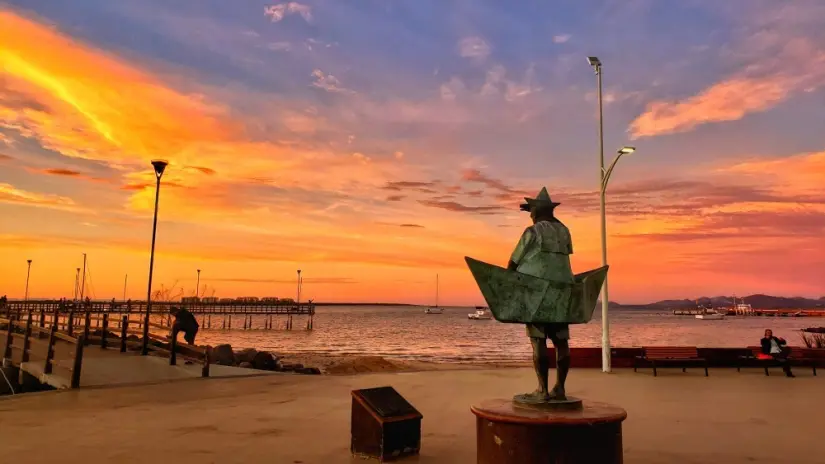 Escultura en el Malecón de La Paz. Foto: Turismo La Paz.