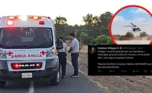 Mamá y tía de Esteban Villegas sufren accidente y confirma que ambas están bien