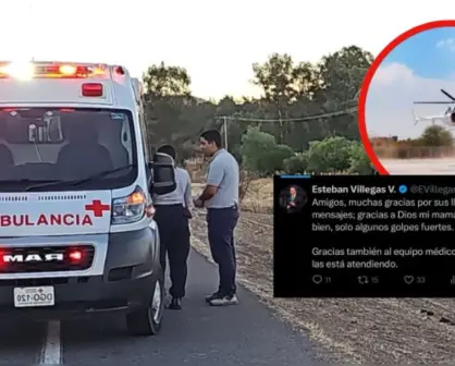 Mamá y tía de Esteban Villegas sufren accidente y confirma que ambas están bien