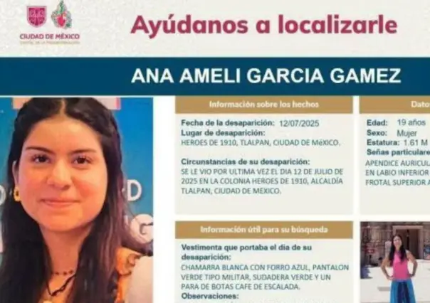Caso Ana Ameli García: cronología de su desaparición en la zona del Ajusco, CDMX
