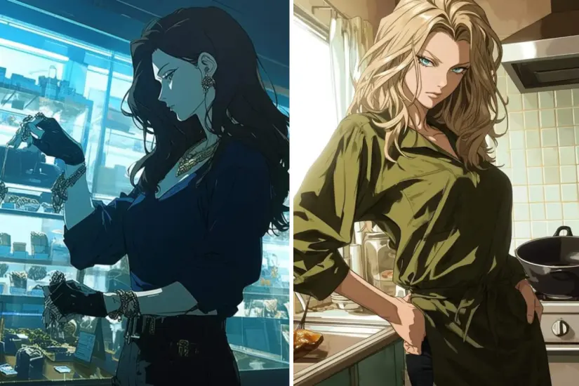 Heisenberg deja el desierto de Albuquerque para sumarse al universo anime según una recreación sorprendente de inteligencia artificial. Foto: Canva