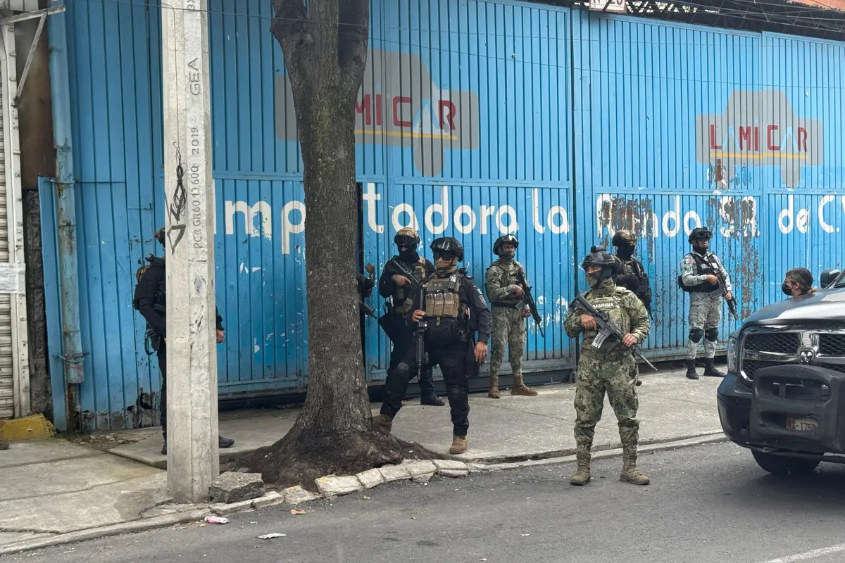 Bodega de autopartes robada en la Cuauhtémoc, Foto: Ramón Ramírez
