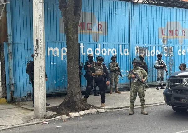 Operativo en la Cuauhtémoc: revisan bodega por venta ilegal de autopartes