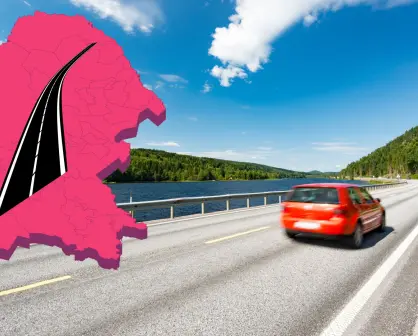 ¿Cuántos kilómetros tiene la carretera que cruza todo Coahuila?