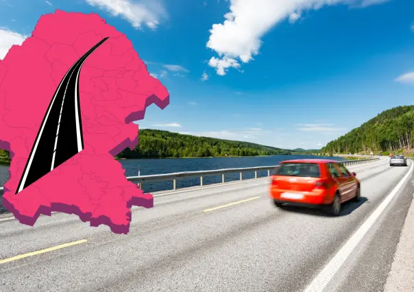 ¿Cuántos kilómetros tiene la carretera que cruza todo Coahuila?