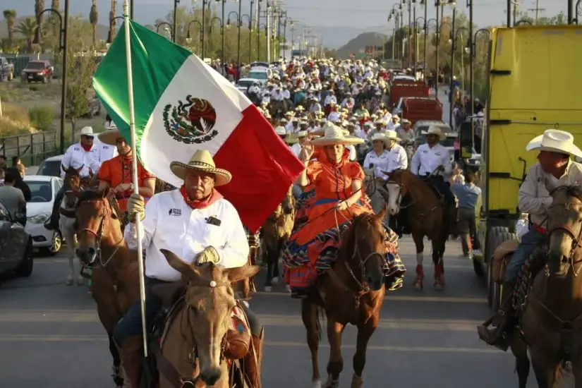 Cabalgata del Ramos Fest 2024 en Ramos Arizpe / Foto: Tomás Merino 