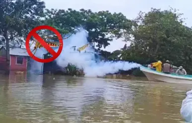 Jurisdicción Sanitaria XII en Altamira refuerza campaña de fumigación tras inundaciones