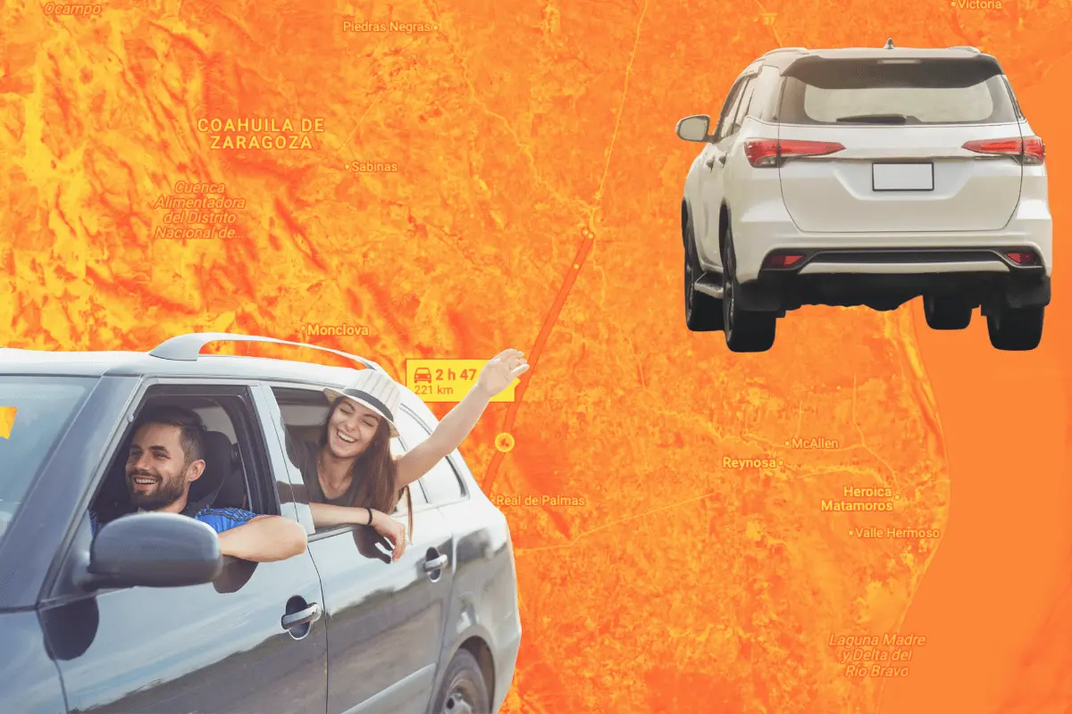 La ruta rápida de Monterrey a Nuevo Laredo es tomando una combinación de las carreteras. Foto: Canva.