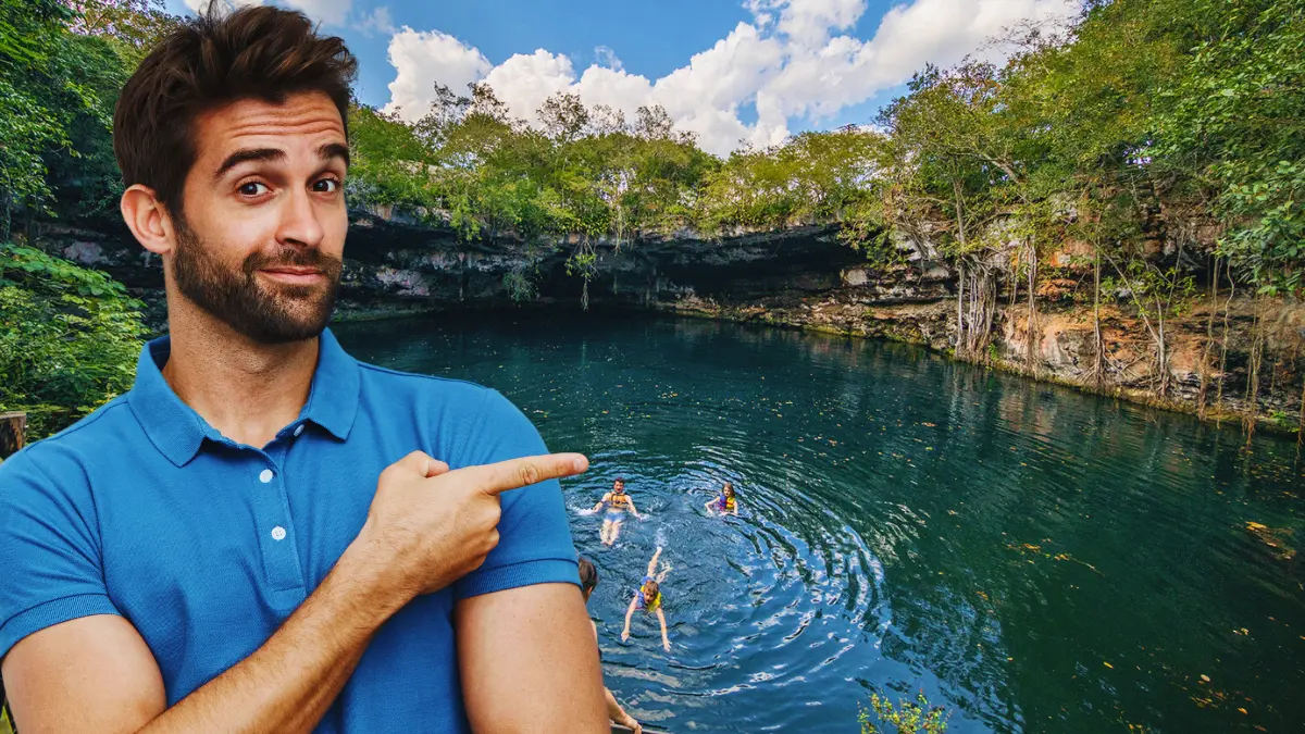 Los cenotes de cielo abierto suelen ser de los más impresionantes de Yucatán Foto: Yucatán Travel/Canva