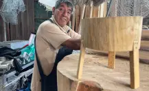 El taller secreto de Pantitlán que hace a mano los troncos para taquerías de la CDMX