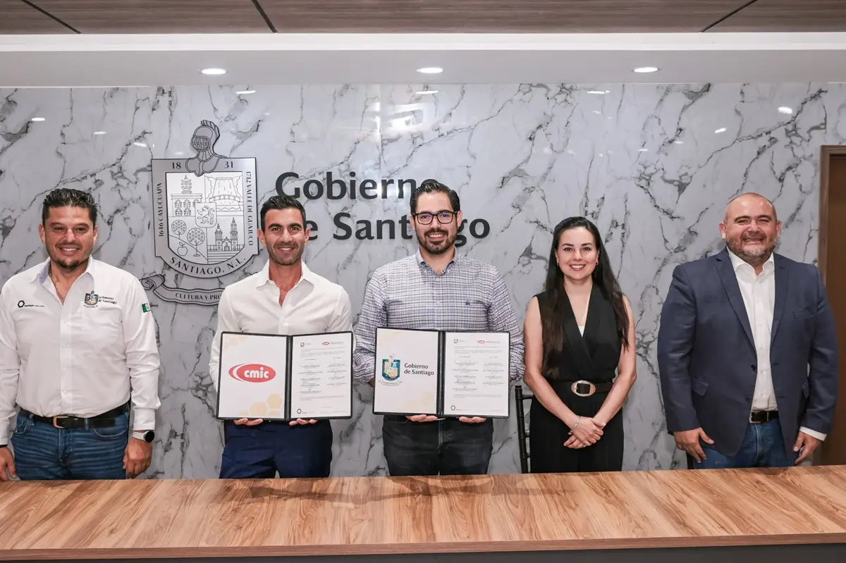 Impulsan desarrollo con ética: ¿cómo beneficiará a Santiago el convenio con CMIC? Foto: Gobierno de Santiago