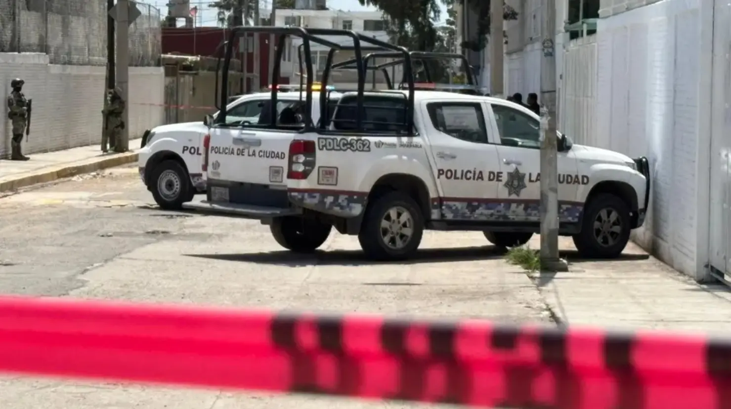 Balacera en colegio de Puebla deja mujer sin vida. Foto: Cristóbal Lobato
