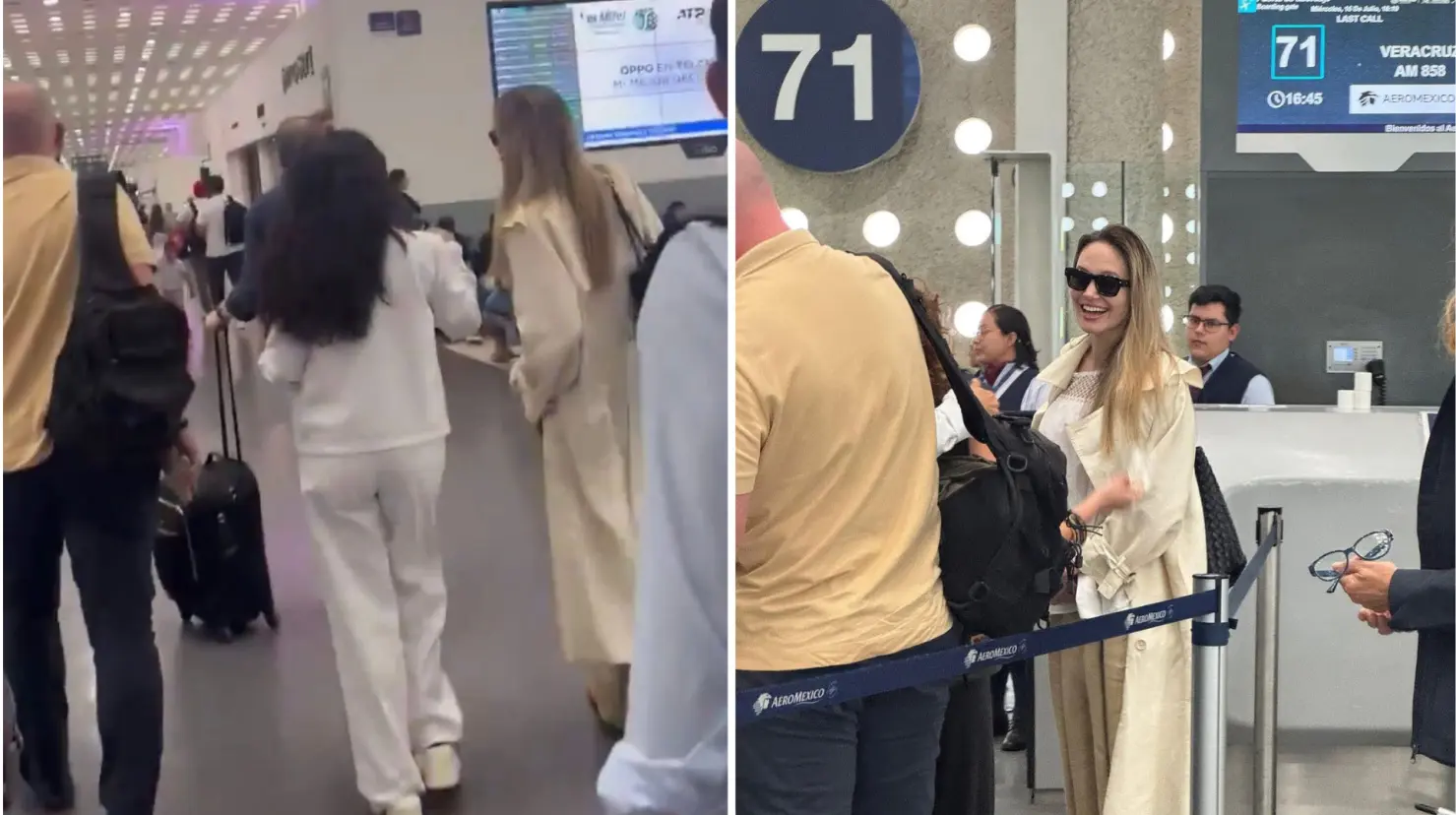 Angelina Jolie y Salma Hayek visitan Veracruz y Boca del Río. Foto: Rosalinda Morales