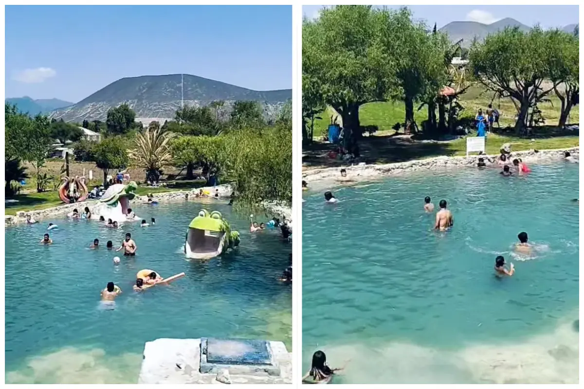 El Manantial San Pedro es el balneario de aguas termales más económico en Hidalgo. Foto: Captura de pantalla YT @unrincondehidalgo