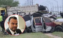 Vocería de Seguridad descarta atentado: muerte de policías en Nuevo Laredo fue accidente