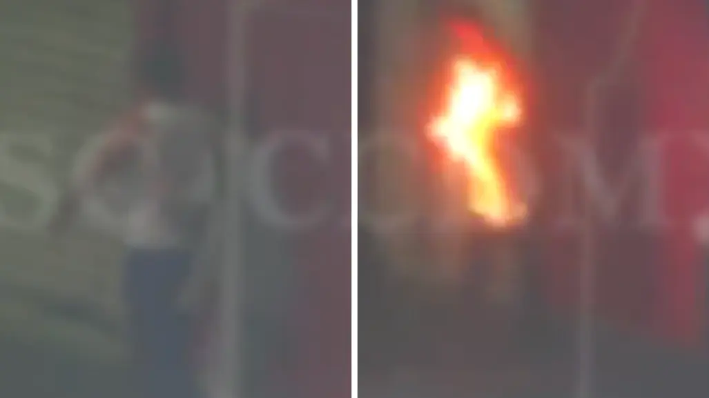 VIDEO | Hombre incendia a otro con aerosol tras pelea en CDMX; SSC lo detiene