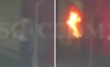 VIDEO | Hombre incendia a otro con aerosol tras pelea en CDMX; SSC lo detiene