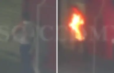VIDEO | Hombre incendia a otro con aerosol tras pelea en CDMX; SSC lo detiene