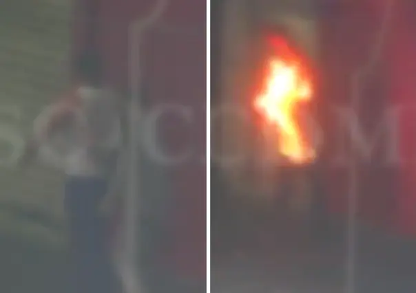 VIDEO | Hombre incendia a otro con aerosol tras pelea en CDMX; SSC lo detiene