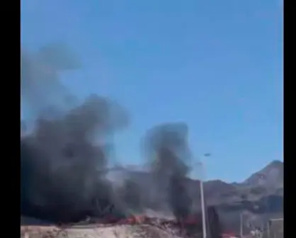Incendio en relleno sanitario de La Paz moviliza a los bomberos
