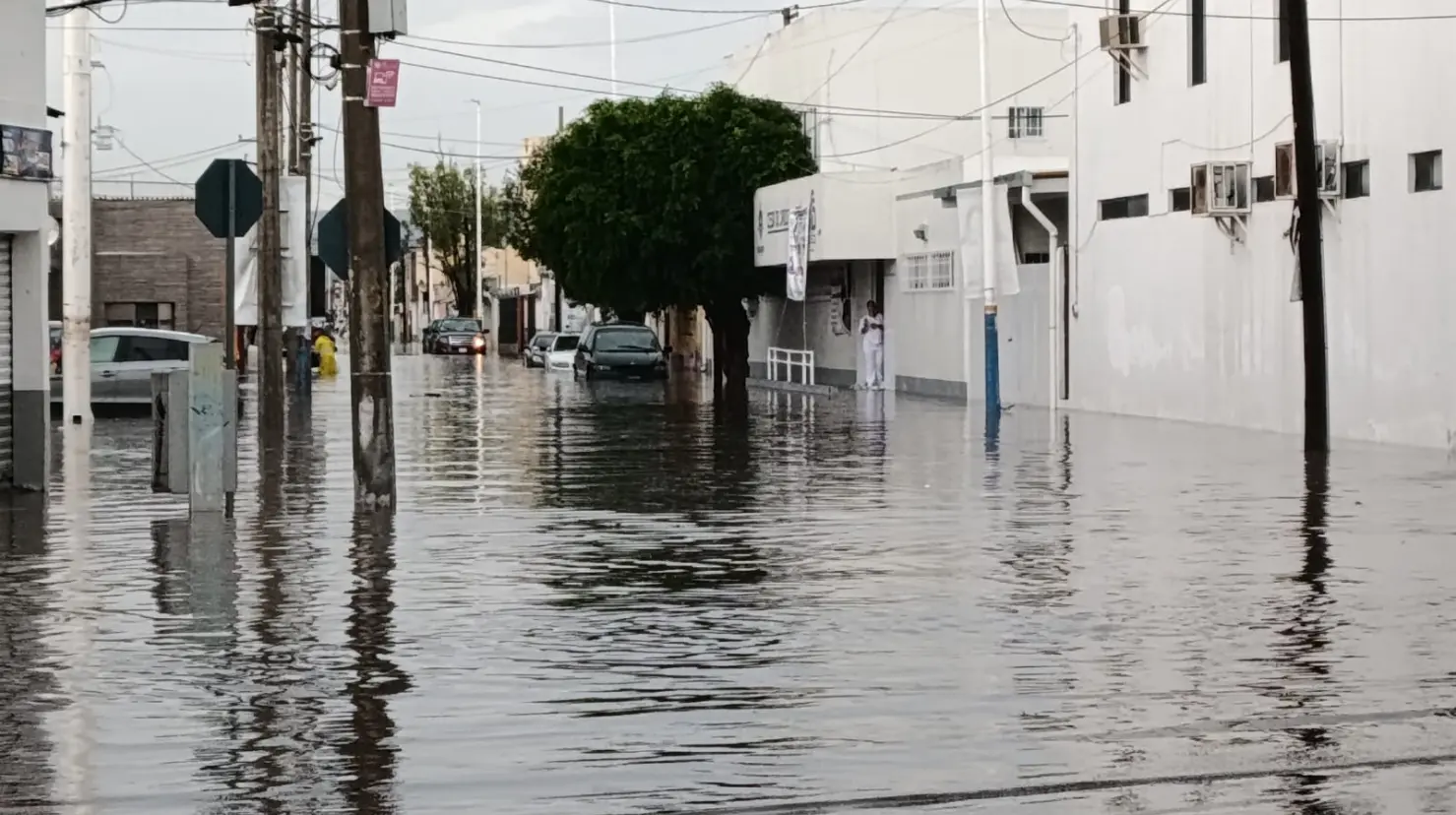 La colonia Jalisco, ubicada al sur de la ciudad, es una zona vulnerable en la temporada de lluvias. Foto: Cortesía.