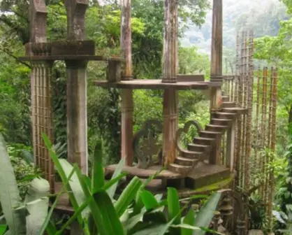 El mítico pueblo mágico cerca de CDMX con el único jardín surrealista en el mundo