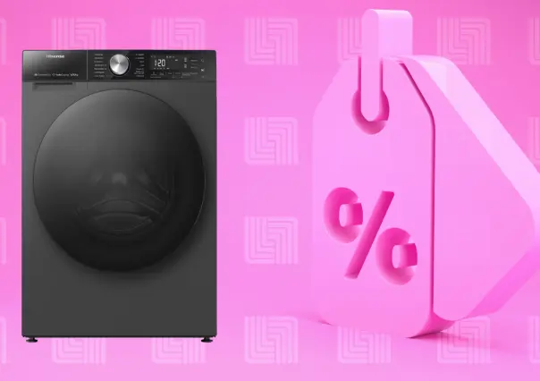 Liverpool tiene esta lavasecadora Hisense al 50% de descuento