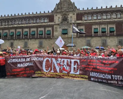 Mega marcha de la CNTE: entregan a Claudia Sheinbaum carta con demandas clave