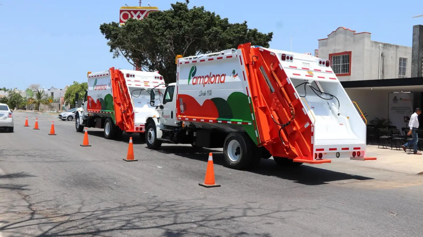Debido al incremento en los costos operativos de la empresa, el servicio de recolecta de basura Pamplona pidió al Ayuntamiento de Mérida aumentar la tarifa que pagan los ciudadanos.- Fuente Irving Gil