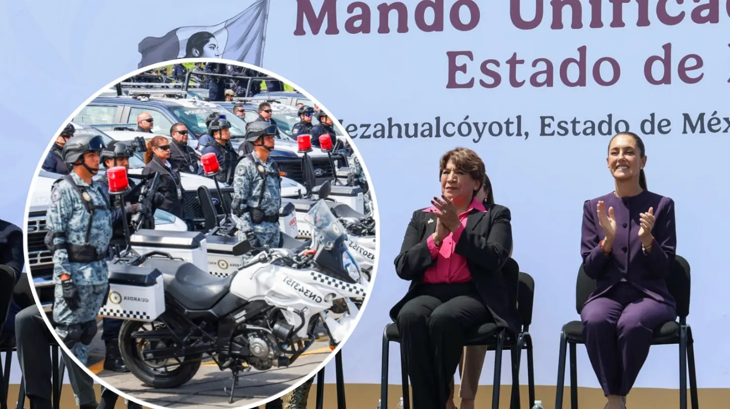 Con la instalación del Mando Unificado, fuerzas federales, estatales y municipales operarán de forma coordinada. Imagen: GEM