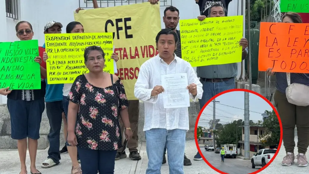 "Vivimos con luz por horas": vecinos de Altamira exigen solución a CFE por apagones constantes