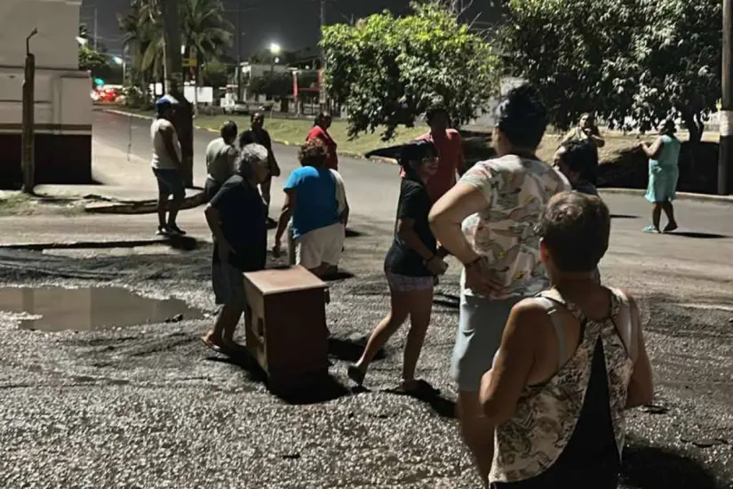 La CFE se comprometió a restablecer el servicio | Foto: Fb Alerta Tampico, Altamira y Madero
