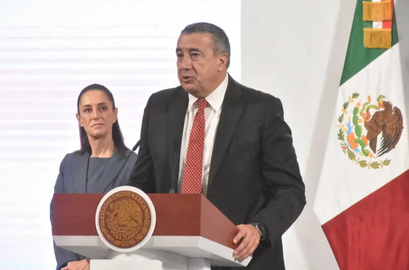 Claudia Sheinbaum y José Manuel González Guzmán. Foto: Enrique Pérez Huerta
