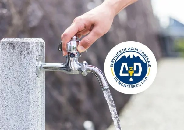 Agua y Drenaje de Monterrey deja sin suministro a varias colonias por mantenimiento