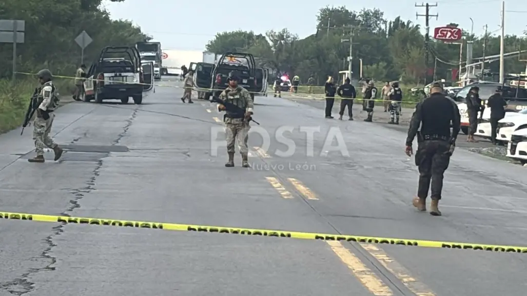 VIDEO | Enfrentamiento en Cadereyta termina con 4 delincuentes abatidos