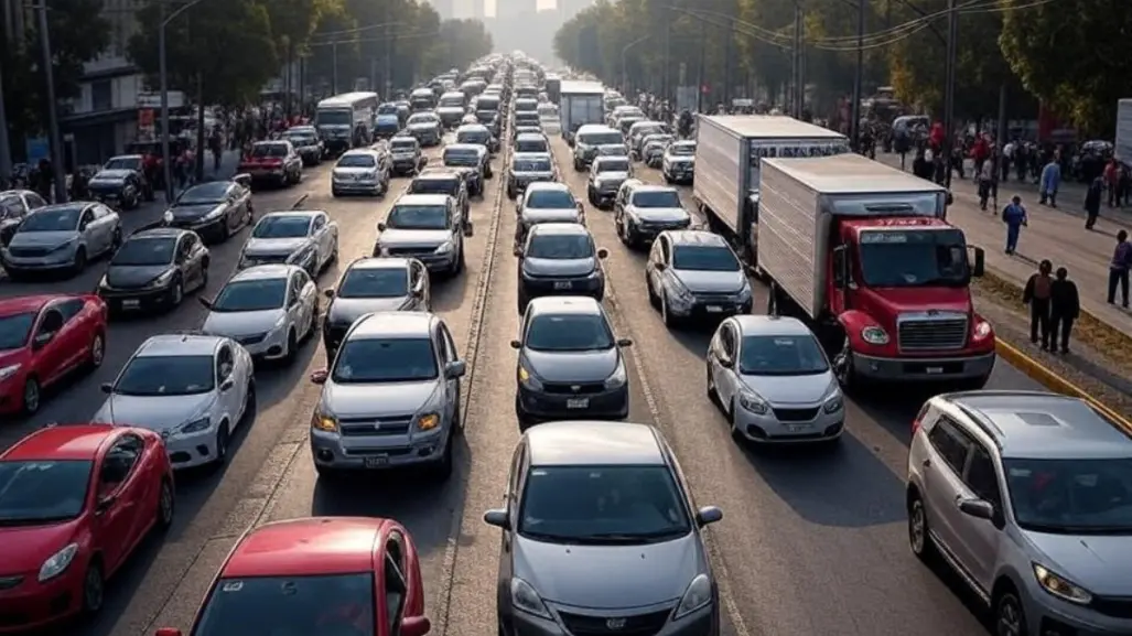 CDMX bajo ruedas: el crecimiento del parque vehicular agrava la crisis de movilidad