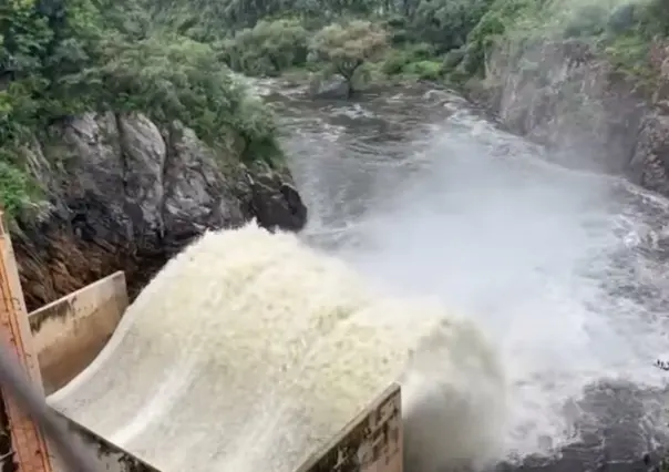 Desfogan Presa Allende y lanzan alerta en 10 municipios de Guanajuato