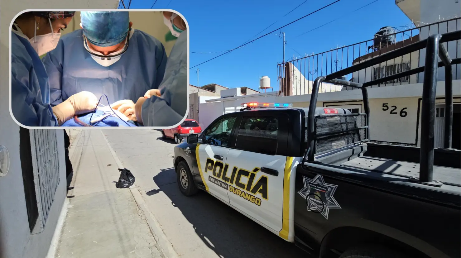La defunción se dio en el domicilio de la mamá de la víctima, dos días después de la cirugía múltiple.