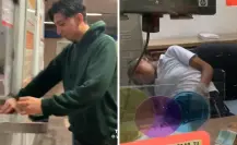 VIDEO | Metro CDMX investiga a trabajadora captada dormida en la taquilla de la estación