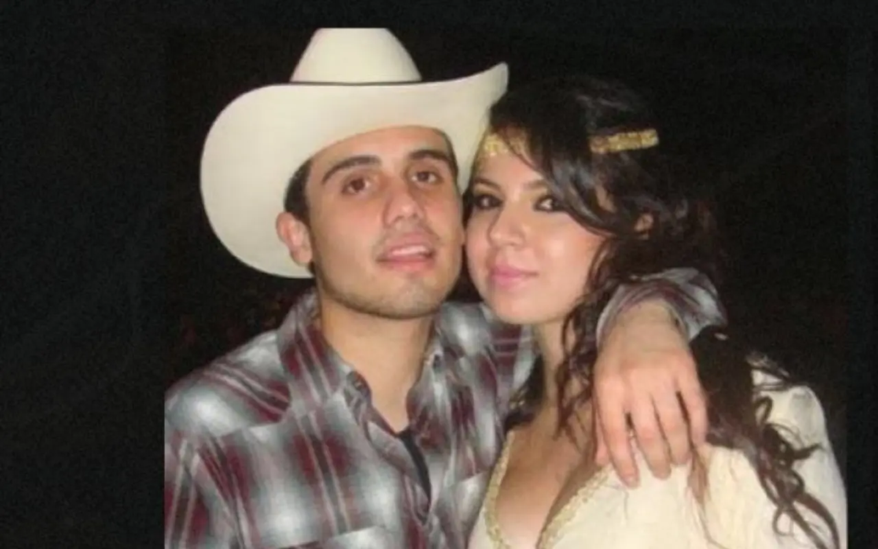 Ovidio Guzmán y Adriana Meza Tórres. Foto: X (@HEARST_BB)